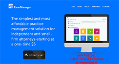 Desktop Screenshot of casemanager.mobi