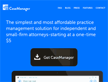Tablet Screenshot of casemanager.mobi